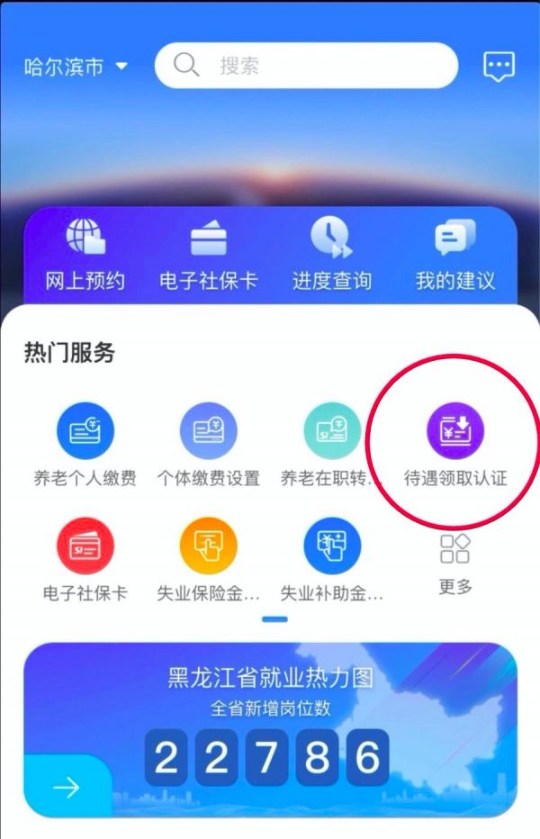 龙江人社养老认证app怎么操作