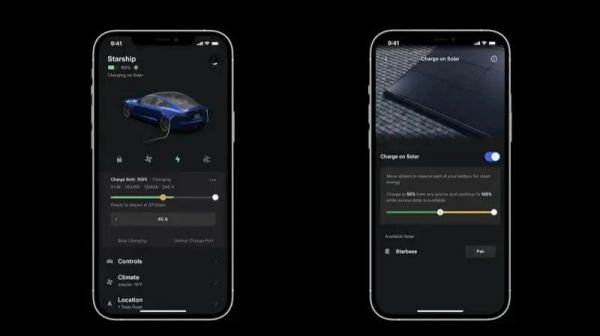 特斯拉APP推出“太阳能充电”功能，为车主提供个性化的充电体验