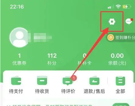 朴朴app怎么设置付款支付宝