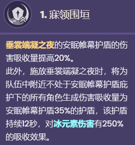 原神莱依拉命之座效果怎么样