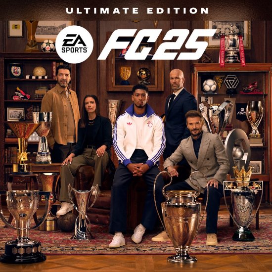 《EA Sports FC 25》封面球星揭晓:贝林厄姆占据C位