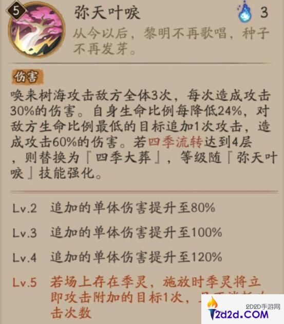 阴阳师新式神季技能是什么