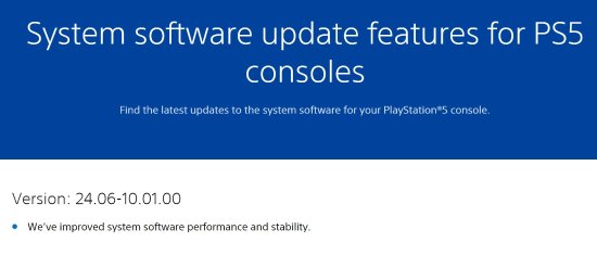 索尼推送PS5系统更新！解决《最终幻想16》运行BUG