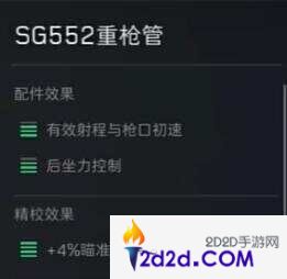 三角洲行动SG552怎么改