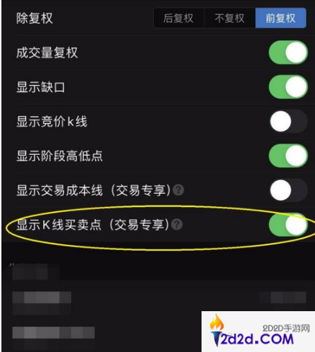 东方财富app怎么显示自己的买入点和卖出点