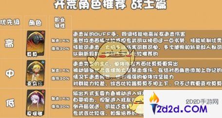 纳萨力克之王战士开荒角色好用吗