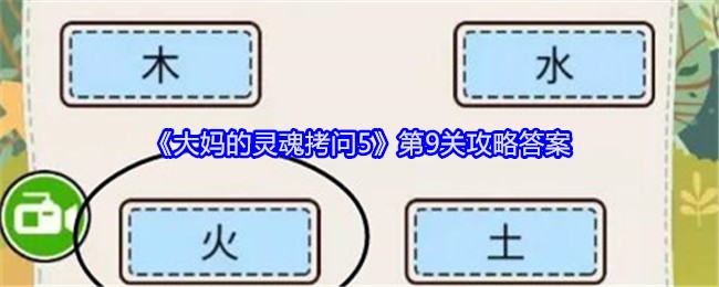 《大妈的灵魂拷问5》第9关攻略答案：突破第9关的关键提示